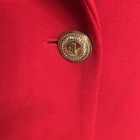 Dennis Basso’s Red Xmas 🤶 Blazer size Medium - Picture 3 of 7